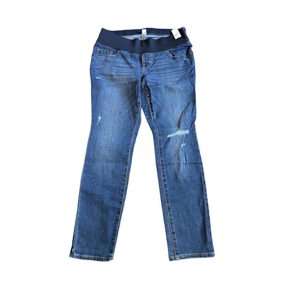 Old Navy maternity skinny front low panel size 8 short - Picture 1 of 4
